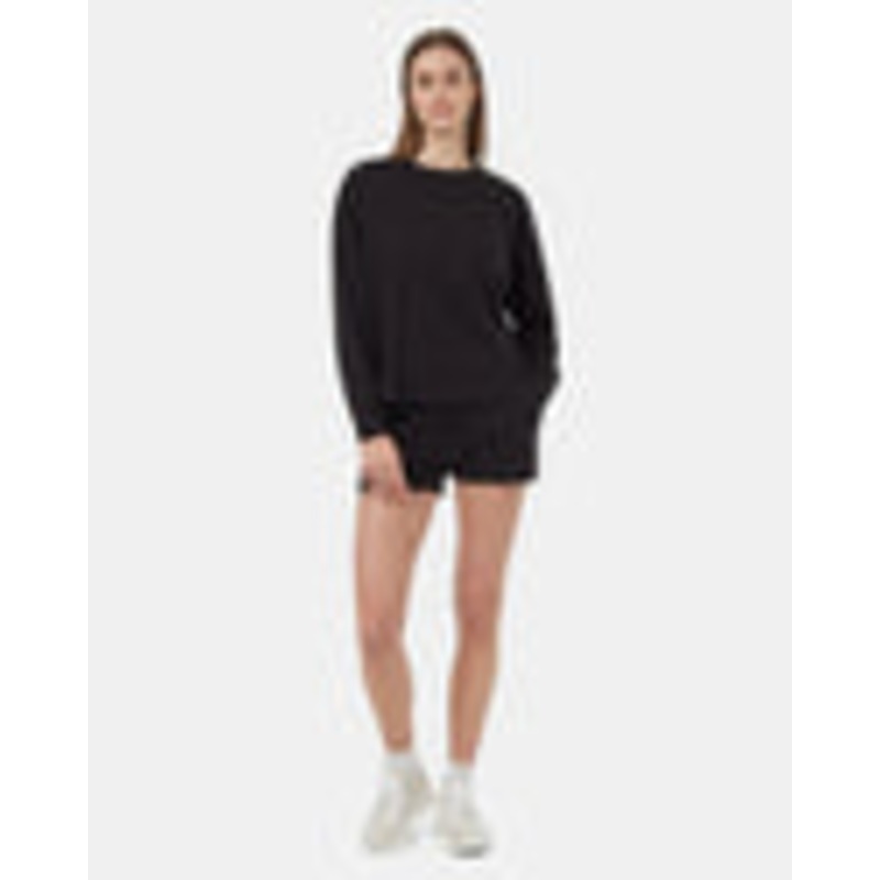 Women’s SoftTerry Light Seamed Fleece BLACK S