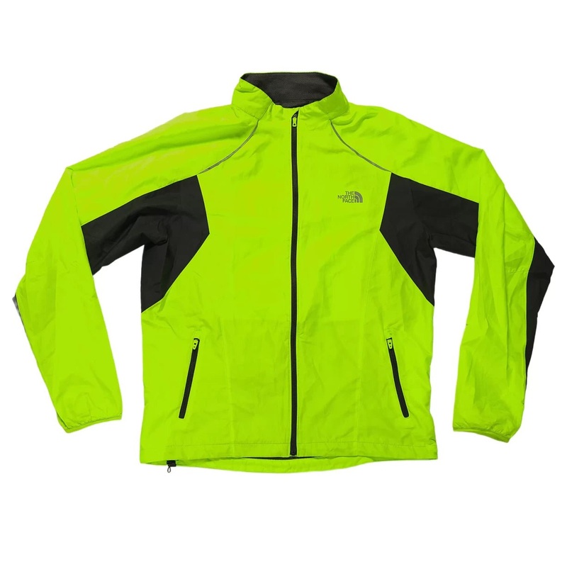 The North Face Windbreaker Jacket – Men’s M Green / Black