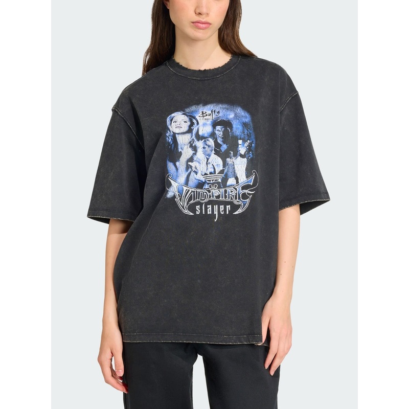 20th Century Fox x Buffy Black T-Shirt SM BLACK