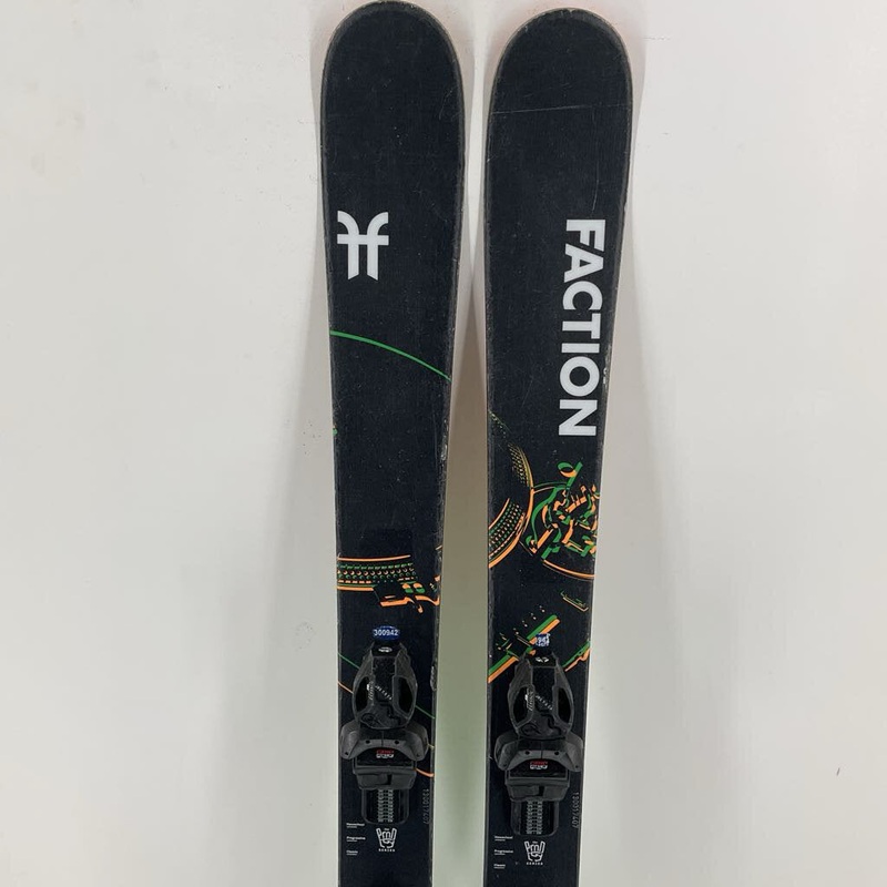 2022 Faction Prodigy 2.0 YTH w/ Tyrolia JRS 7.5 Demo Binding 149cm Black Used
