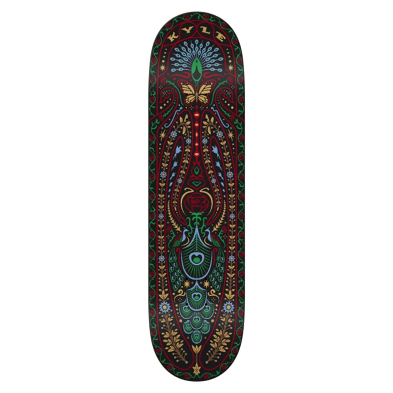 Woven Kyle Easy Rider 8.38” Skateboard Deck 8.38 MULTI