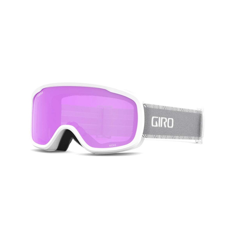 Giro Moxie Womens Goggles 2025 White Core Light | Amber Pink