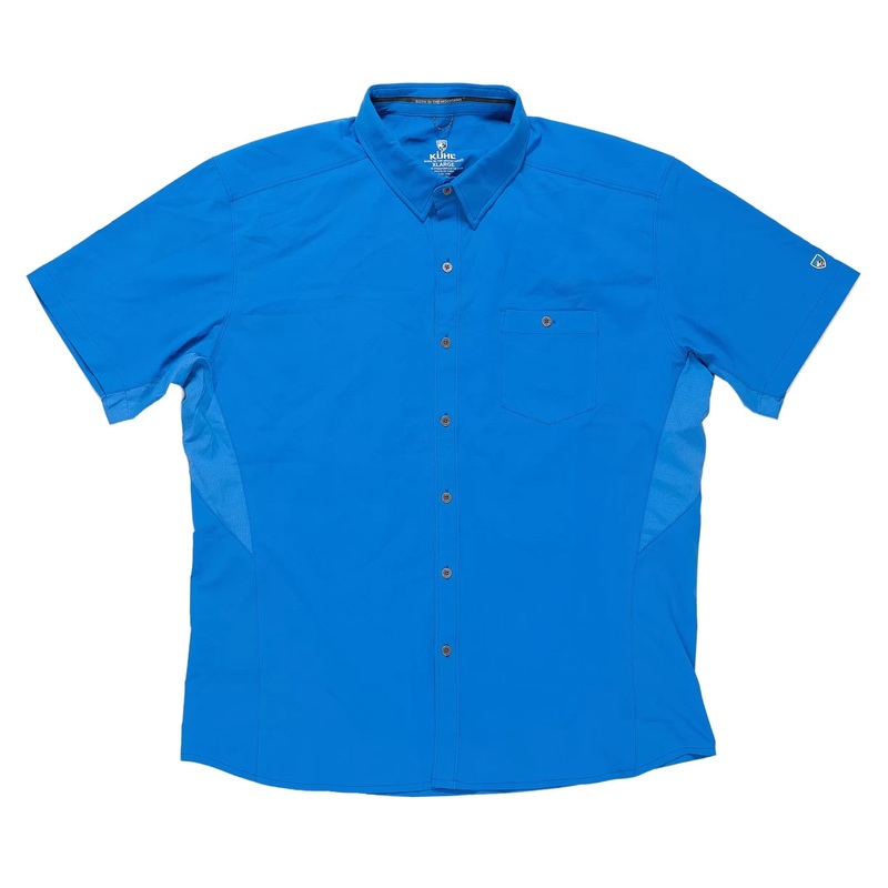 KUHL Bandit Short Sleeve Shirt – Men’s XL Blue