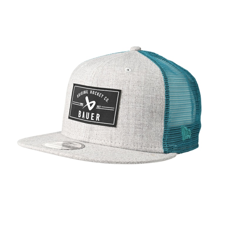 NE 9FIFTY Patch Senior Hat GREY/TEAL