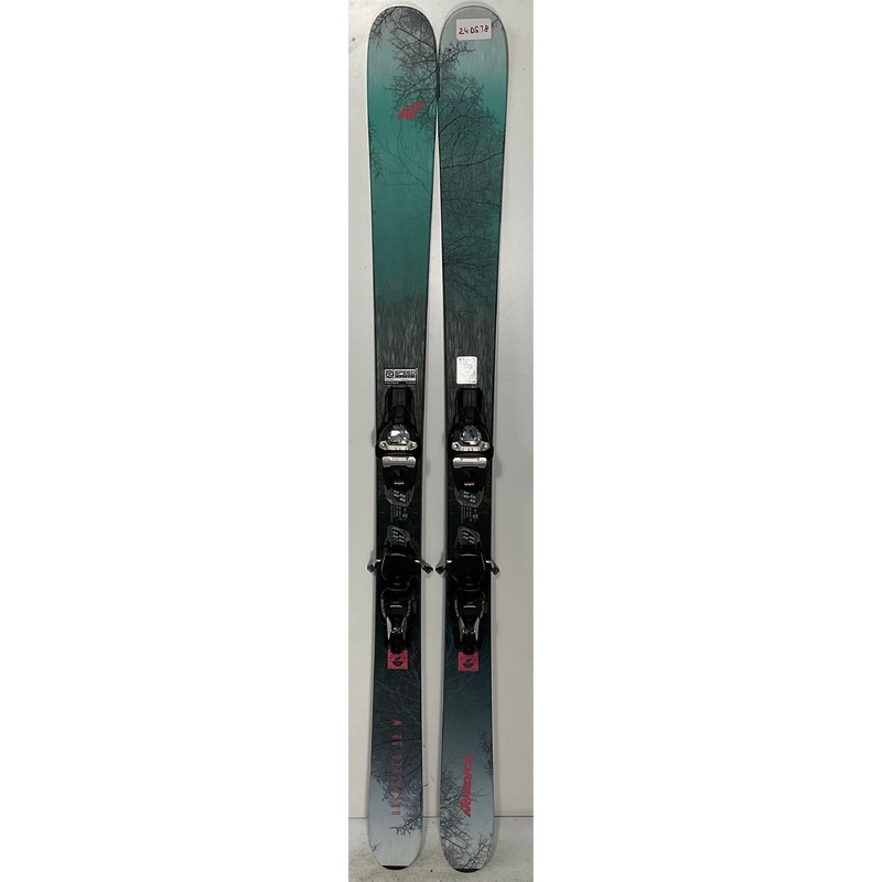 2024 Nordica Unleashed 90 168cm Women’s Skis w/ Marker Bindings