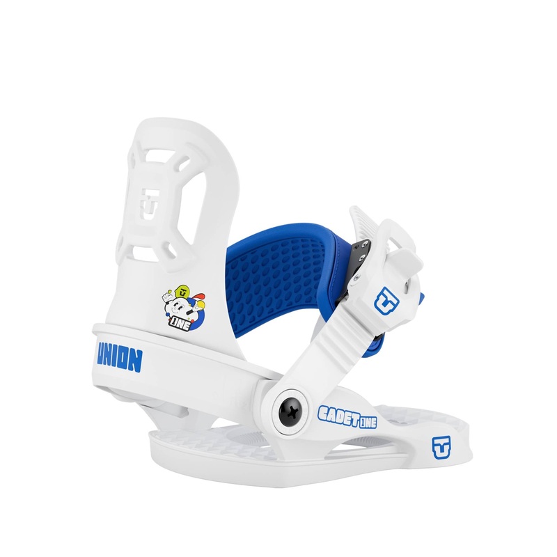 Union Cadet One Junior Snowboard Bindings 2026 White XS