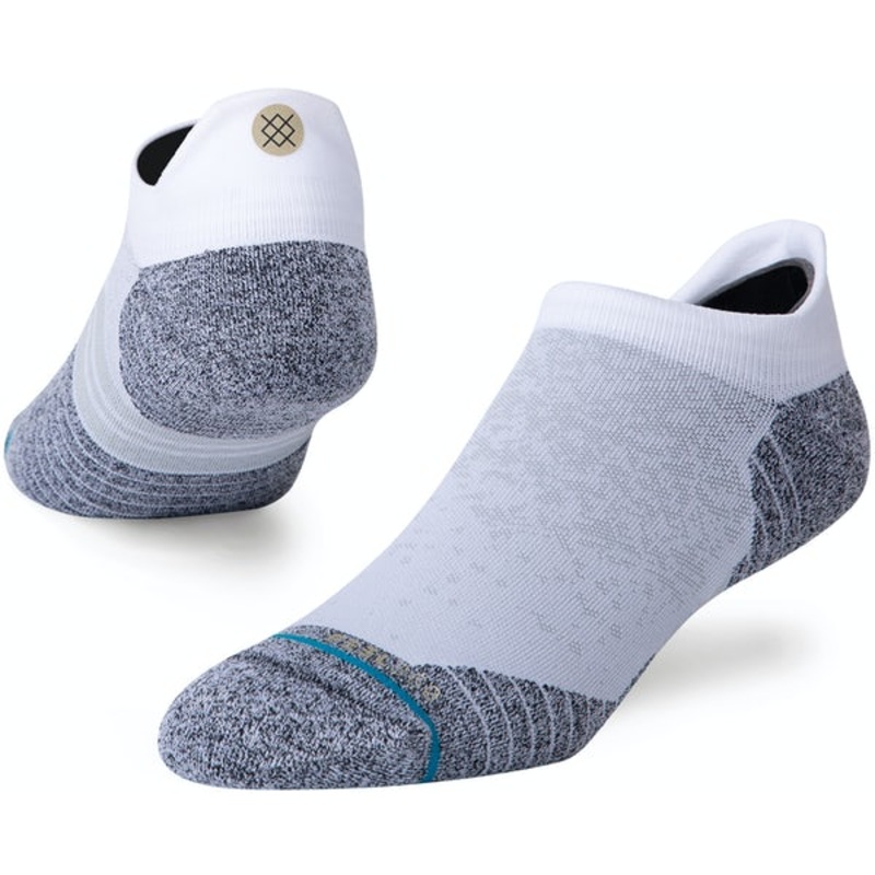 WOMENS RUN TAB SOCKS WHITE S