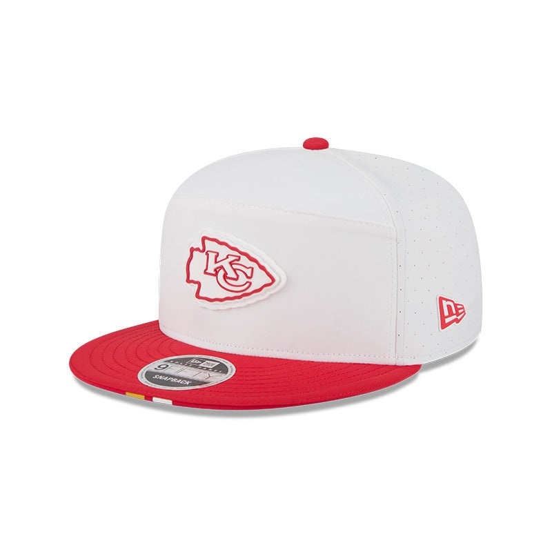 New Era Kansas City Chiefs 2025 Training Split Panel 9FIFTY Snapback Hat OS