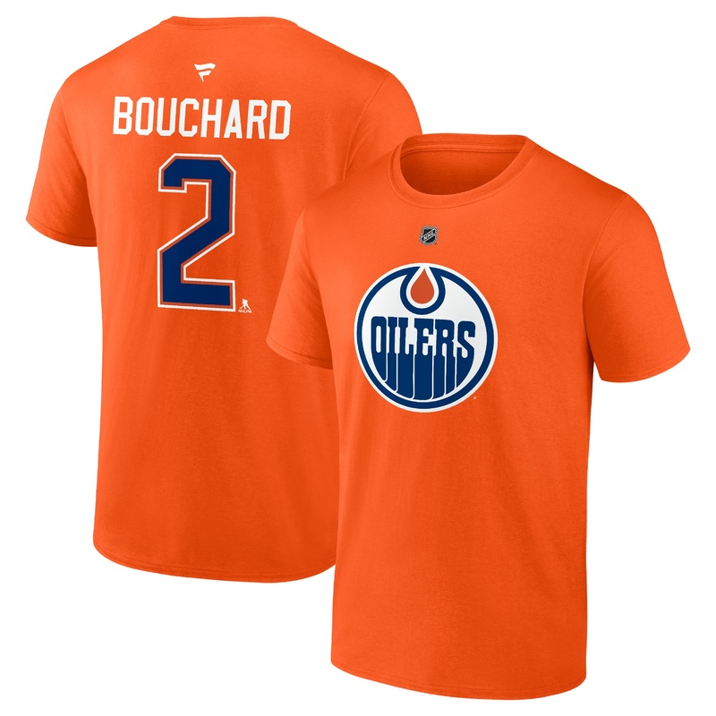 Authentic Stack Men’s Tee Edmonton Oilers – Bouchard M