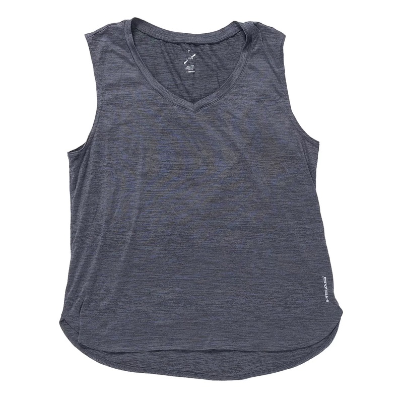 Head Spring Balance V-Neck Tank – Women’s L Charcoal