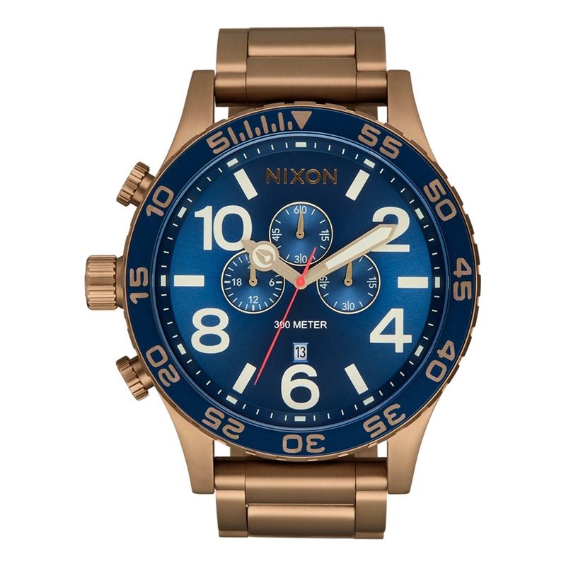 51-30 Chrono Desert Gold/Arles Blue Watch O/S DESERT GOLD/ARLES BLUE (5301)