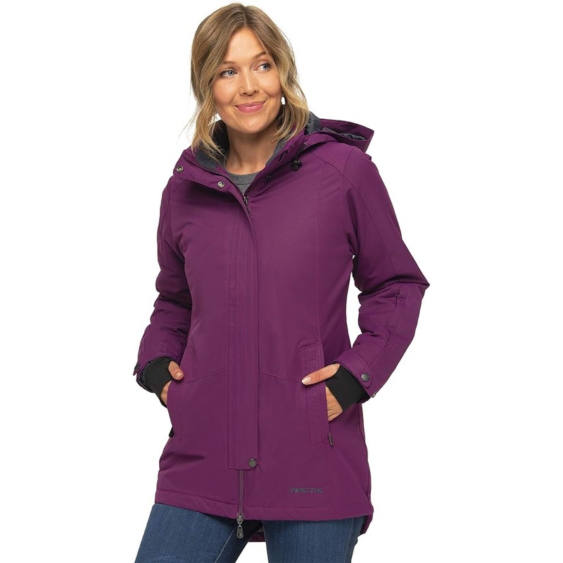 Arctix Womens Gondola Jacket – Plum Small Plum