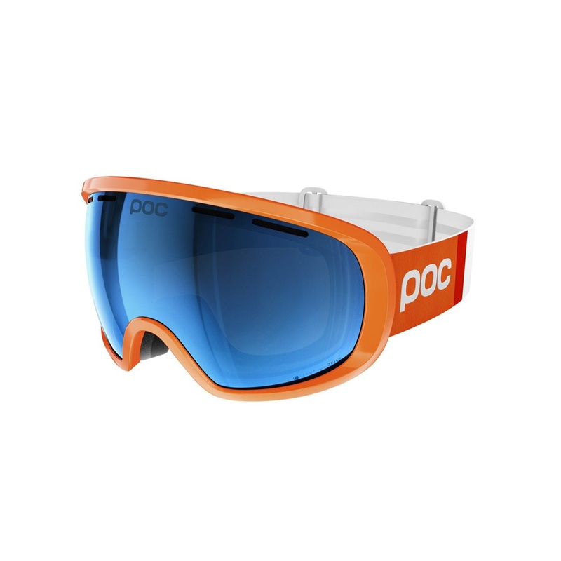 POC Fovea Clarity Comp Goggles 2019 Zinc Orange Spektris Blue
