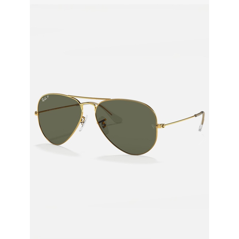 Aviator Large Metal Gold/G-15 Green Sunglasses 58 GOLD/G-15 GREEN