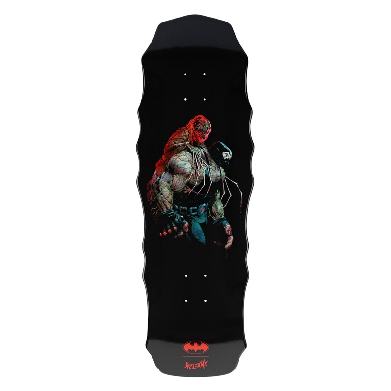 Welcome x Batman Widow Bane And Scarecrow 10 Skateboard Deck 10 BLACK