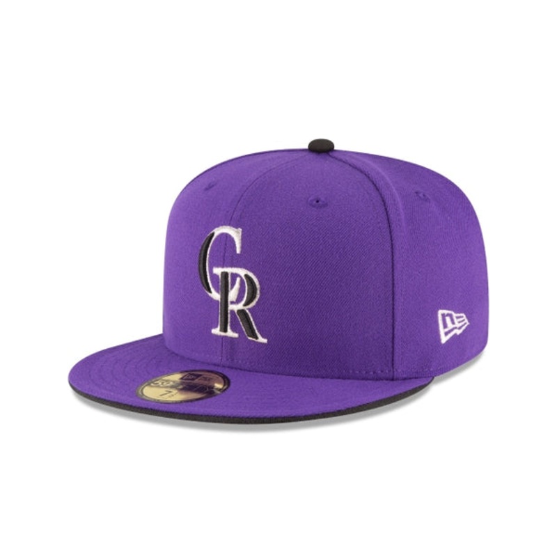 MLB Authentic Collection Alternate 2 59FIFTY Fitted Hat COLORADO ROCKIES 7