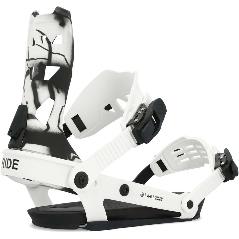 Ride A-8 Snowboard Binding 2024 BLACK M