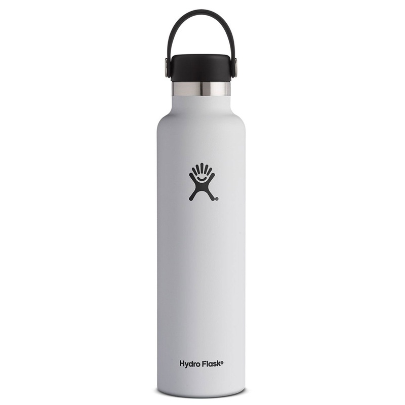 24oz Standard Mouth with Flex Cap White Bottle 24OZ WHITE