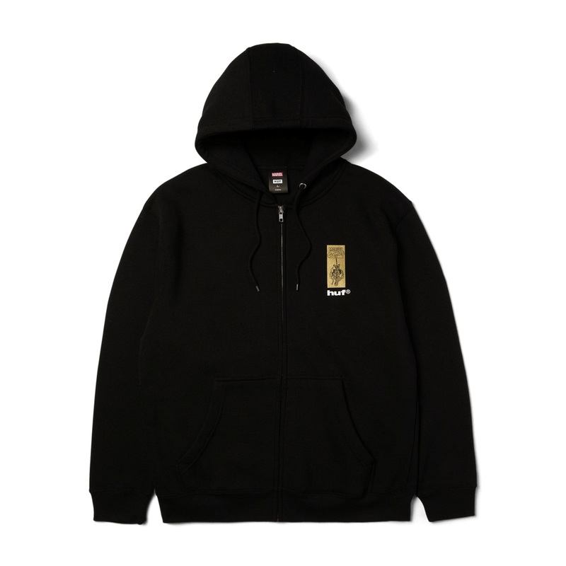Arachknight Black x Spiderman Zip Hoodie MED BLACK