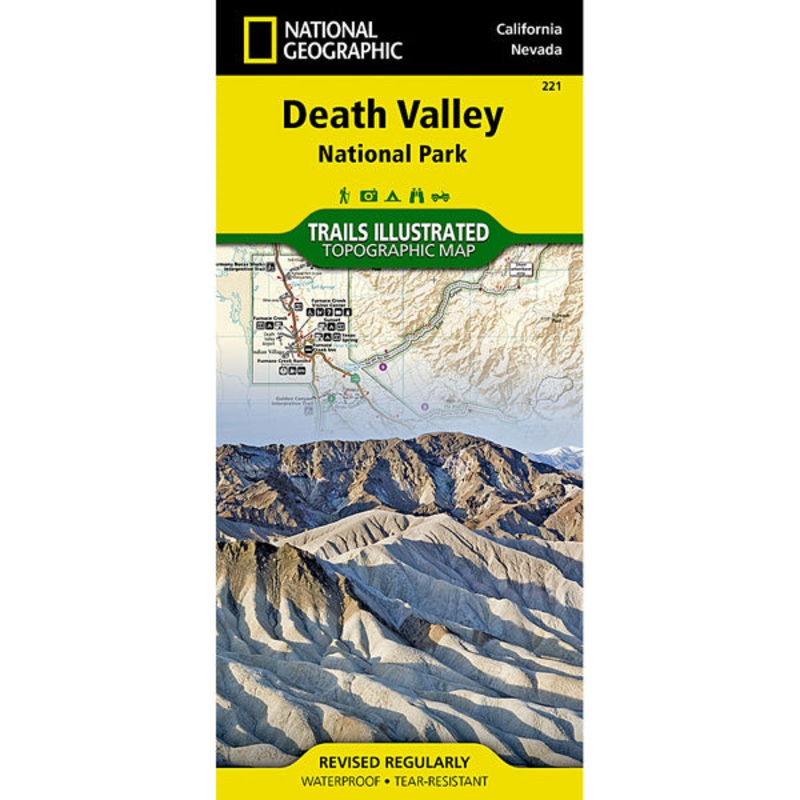 Death Valley National Park Map N/A One Size