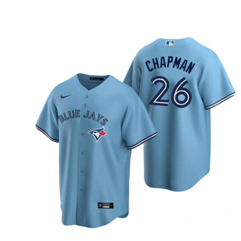 Replica Toronto Blue Jays Chapman Jersey – Blue HORIZON BLUE M