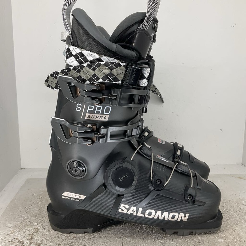 2025 Salomon Men’s S/Pro Supra BOA 110 GW w/ Booster Straps 25.5 Black/Belluga Used
