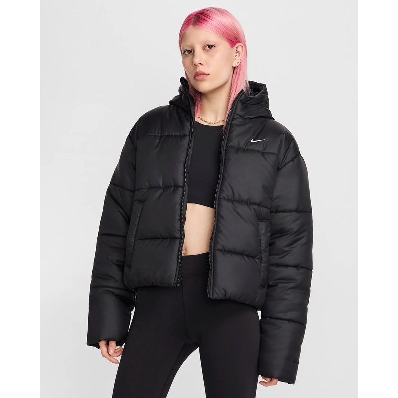 Women’s Sportswear Classic Puffer Therma-FIT BLACK/WHITE S