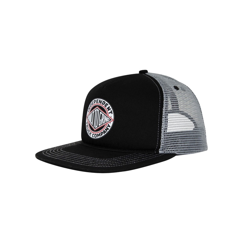 BTG Summit Printed Trucker Hat O/S BLACK/GREY CONTRAST