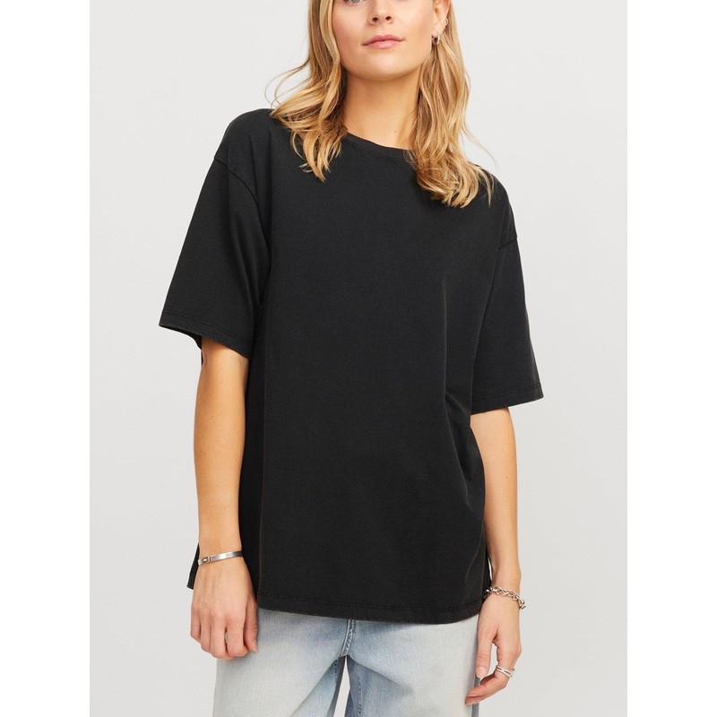 Andrea Wash Loose T-Shirt XS BLACK