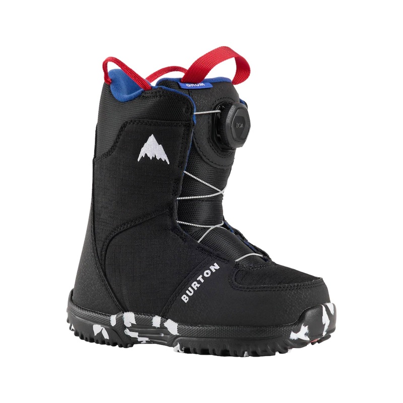 Burton Grom BOA Junior Snowboard Boots 2026 Black 13C