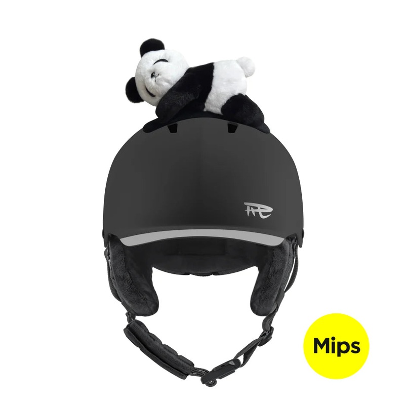 REV F3 Kids MIPS Helmet S Black Panda