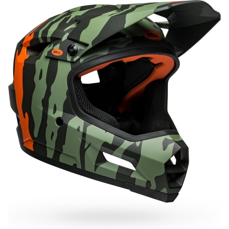 Bell Sanction 2 DLX MIPS MTB Helmet RAVINE MATTE DARK GREEN/ORANGE M