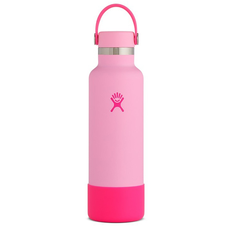 21oz Standard Mouth with Flex Cap And Boot Bubblegum Neon Bottle 21OZ BUBBLEGUM NEON
