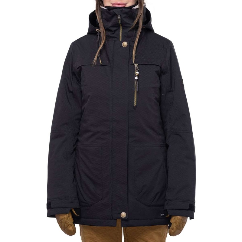 686 Women’s Spirit Insulated Jacket 2024 BLK GEO XS