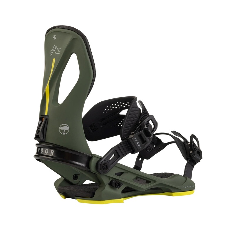 Arbor Cypress Pat Moore Snowboard Binding 2025 GRN BLK M