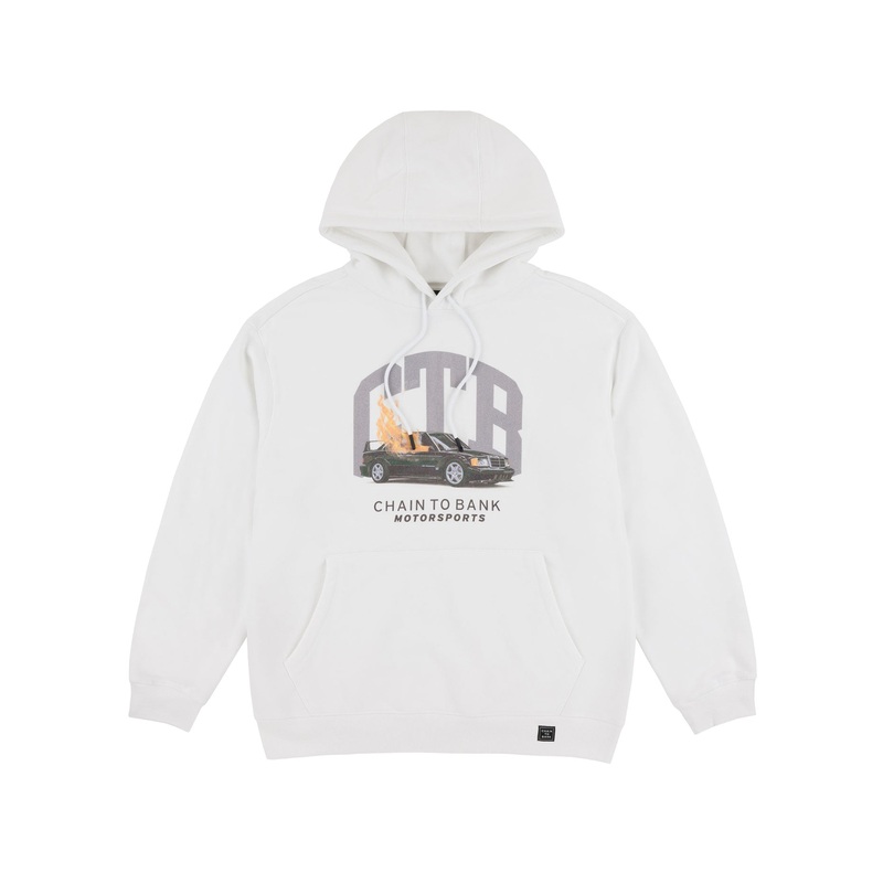 Benz Of Fire Hoodie SM WHITE