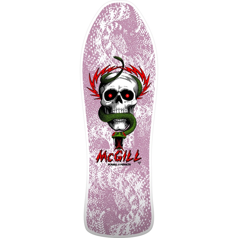 Bones Brigade 15 Mcgill 10 Old School Skateboard Deck 10 WHITE