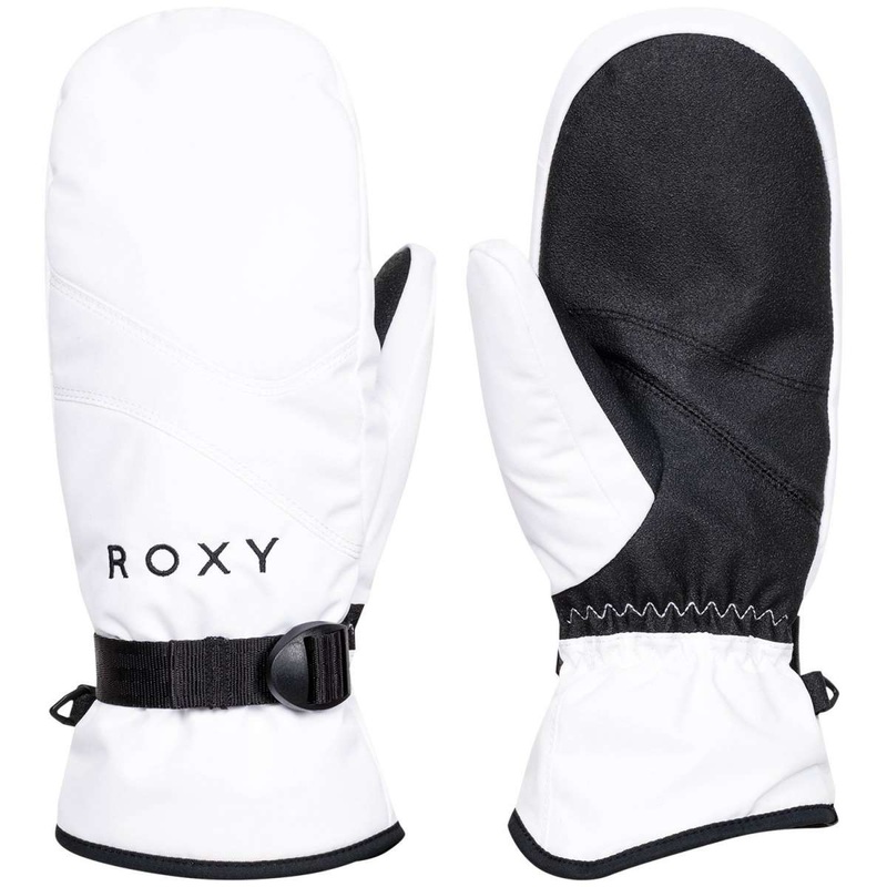 Roxy Women’s Jetty Solid Mittens 2024 BRT WHT S