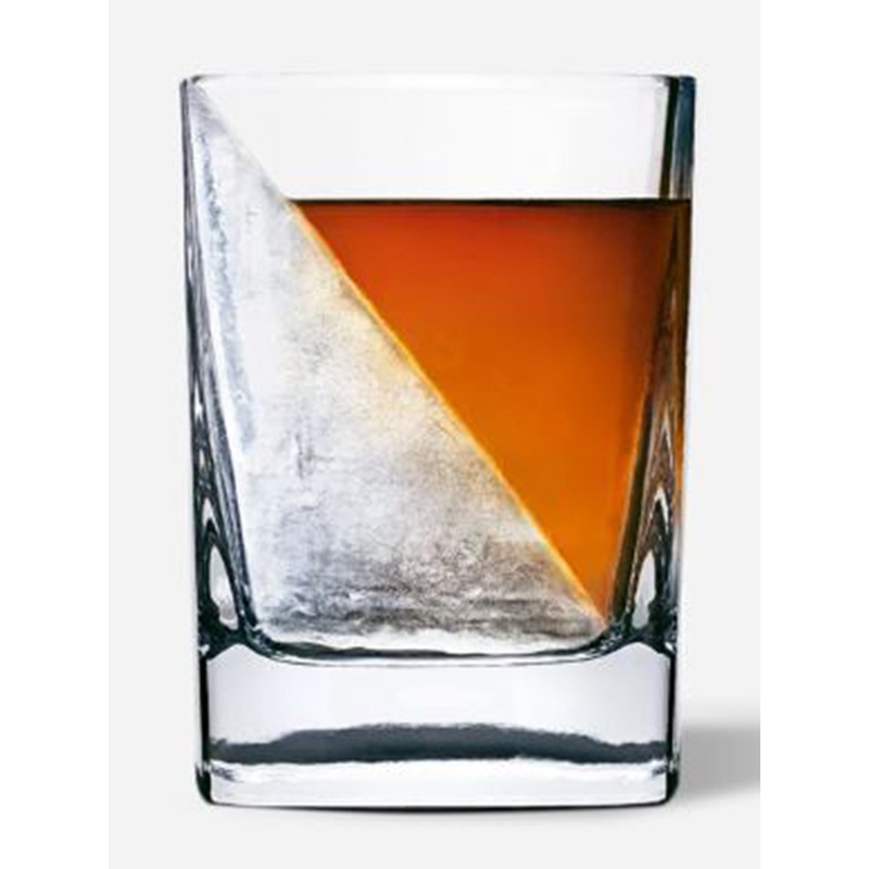 Whisky Wedge Glass O/S CLEAR