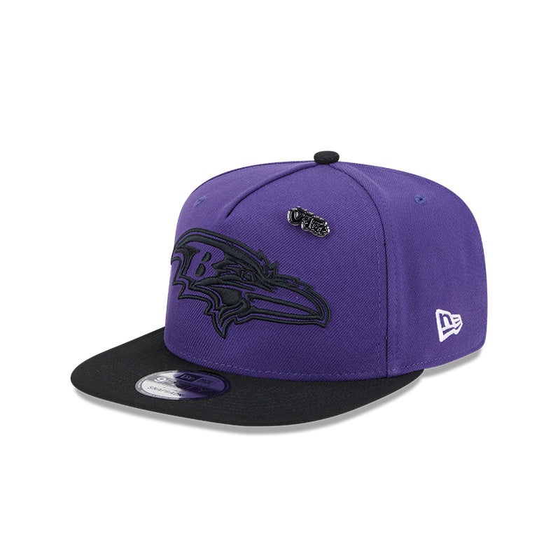 Baltimore Ravens 2024 Inspire Change 9FIFTY A-Frame Snapback OS