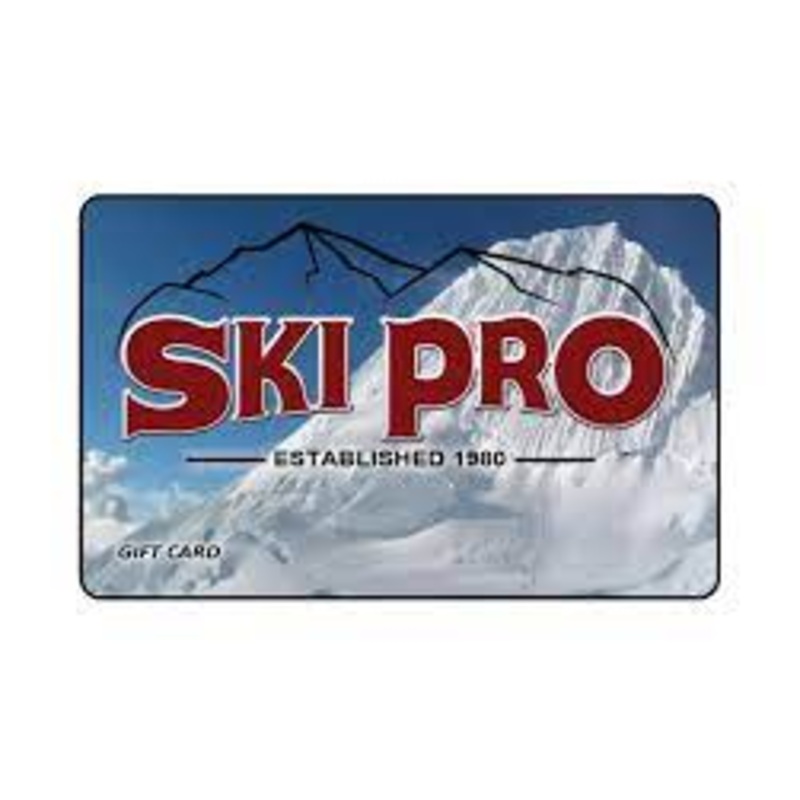 Ski Pro Gift Card *IN-STORE ONLY* $50
