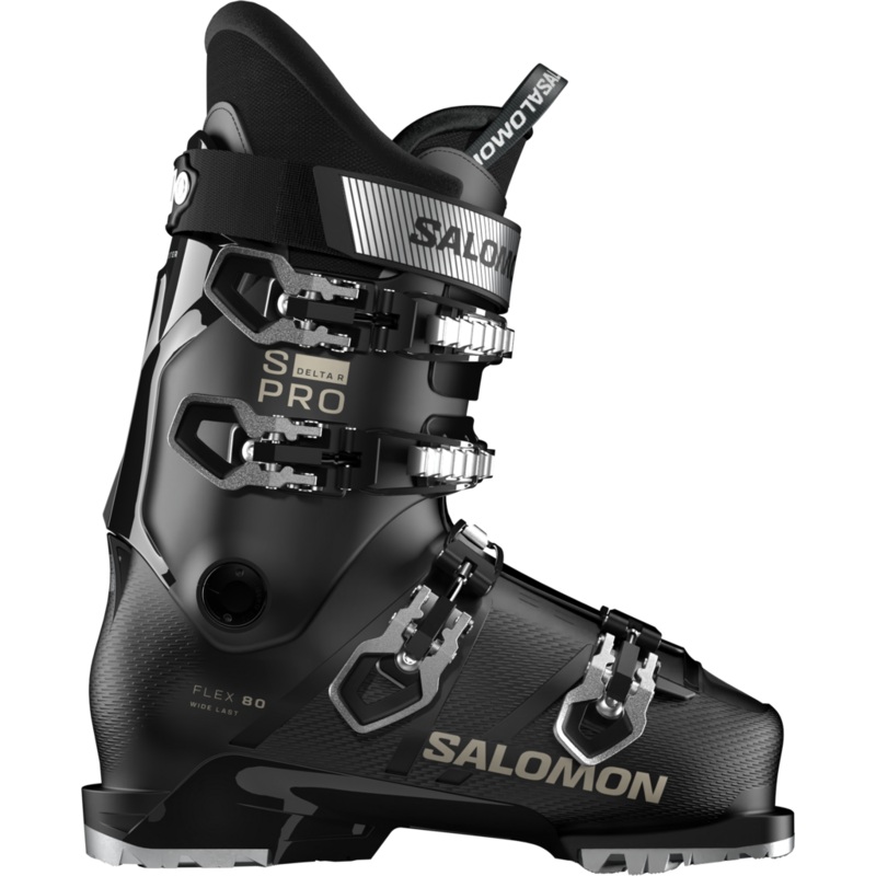 2026 Salomon Women’s S/Pro Delta R80 GW 24.5 Black/Light Bronze Metallic New