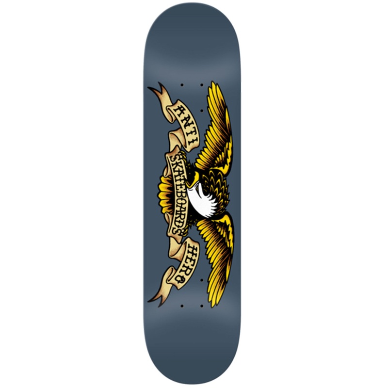 Classic Eagle Grey 8.25” Skateboard Deck 8.25 GREY