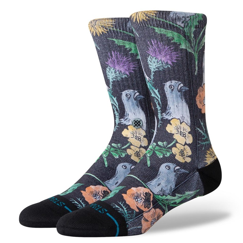 Stance X Todd Francis Just Flocked Crew Sock
