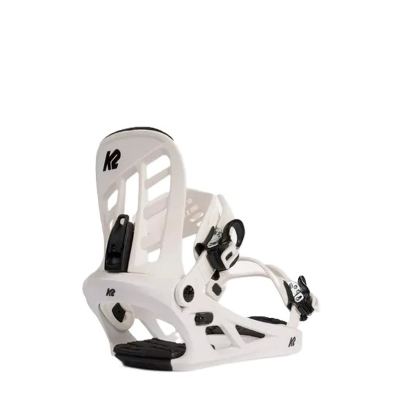2023 YOU+H WHITE SNOWBOARD BINDING