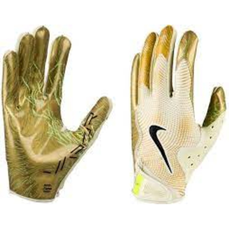 Vapor Jet 8.0 Energy Football Gloves SEA GLASS/MET GOLD S