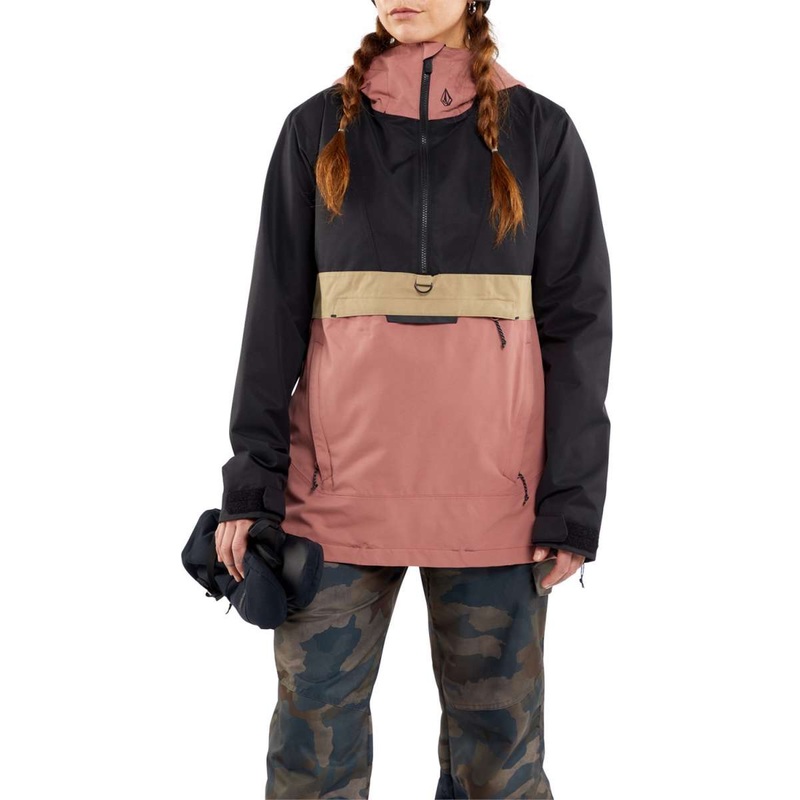 Volcom Women’s Ashfield Pullover Jacket 2024 EARTHPNK XS
