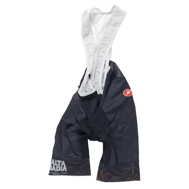 Castelli Alta Badia Cycling Bib Short S White/Black