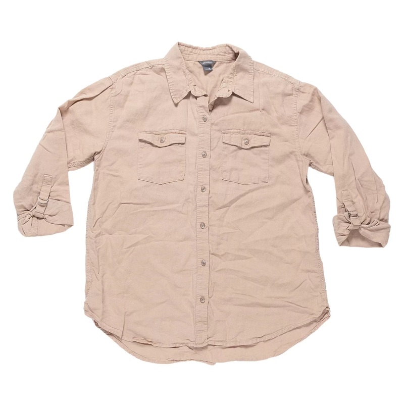 Eddie Bauer Beach Light Linen Tunic – Women’s M Sand