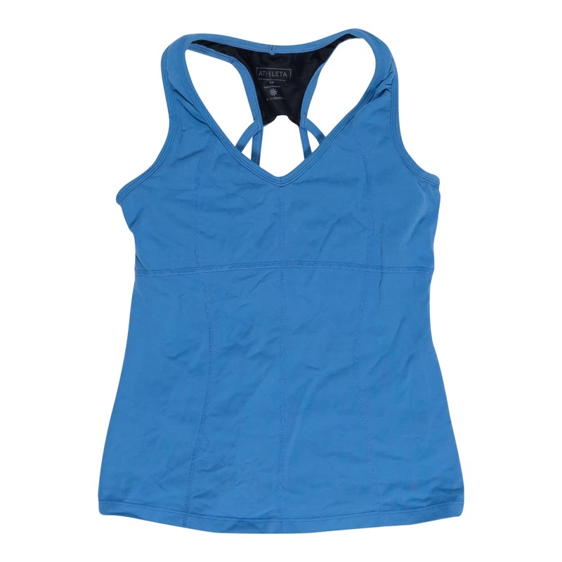Athleta Solace Built-In Bra Tank – Women’s XS Blue